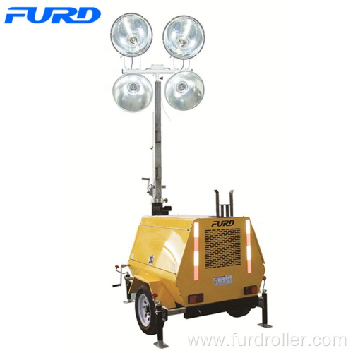 Mobile Light Stand for Construction Outside Lighting